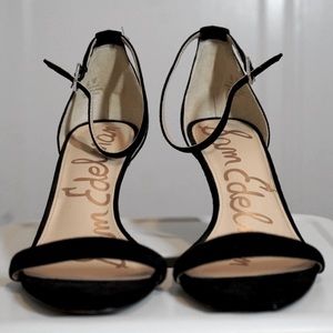 Sam Edelman “Patti” Black Suede Heel